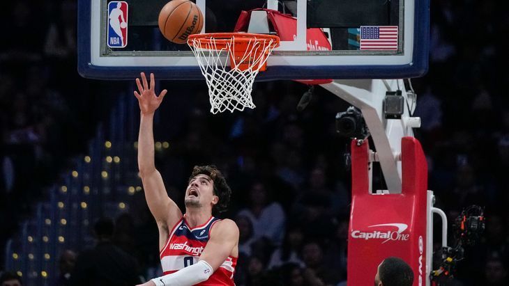 Image for story: Avdija, Kuzma lead Wizards to 110-104 victory over the Nets