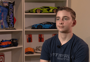 Image for story: 'That was a win for me:' Arlington, Va. teen wins $250K in racing championship