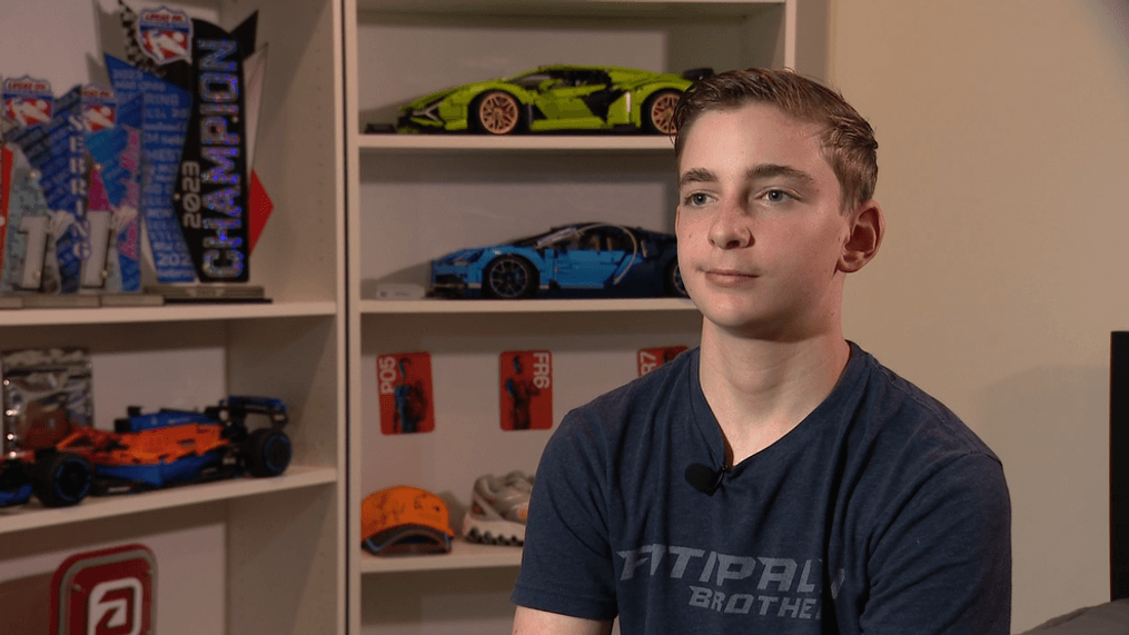 14-year-old Hudson Schwartz of Arlington wins $250k racing scholarship (7News)<p></p>