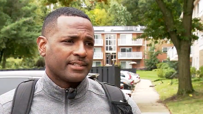 Shaun Powell Sr. talks to 7News about DCPS Athletic Department’s investigation. (7News)